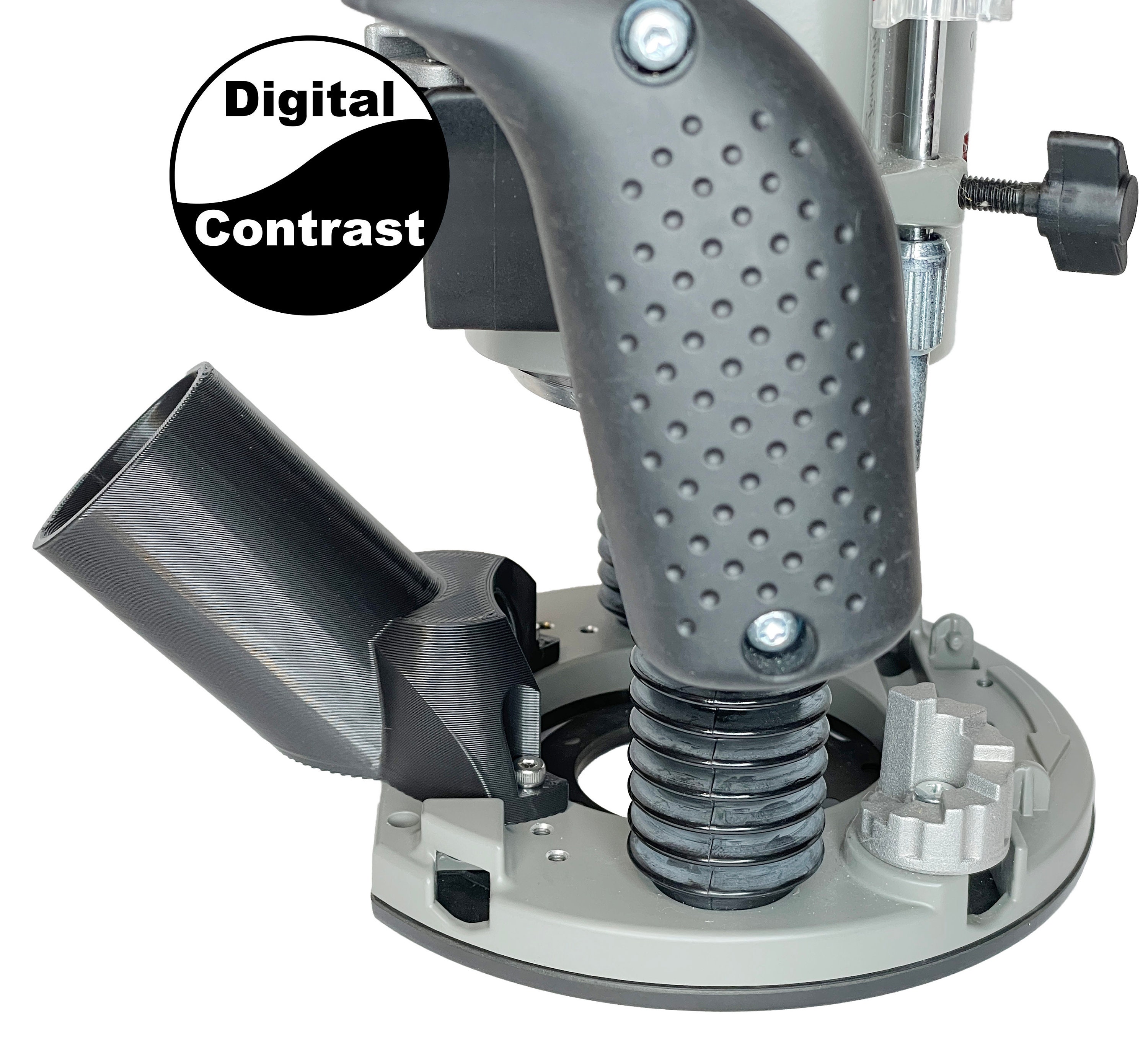 Bosch 1617 Plunge Router Dust Cover Hose Adapter, Works With Template ...
