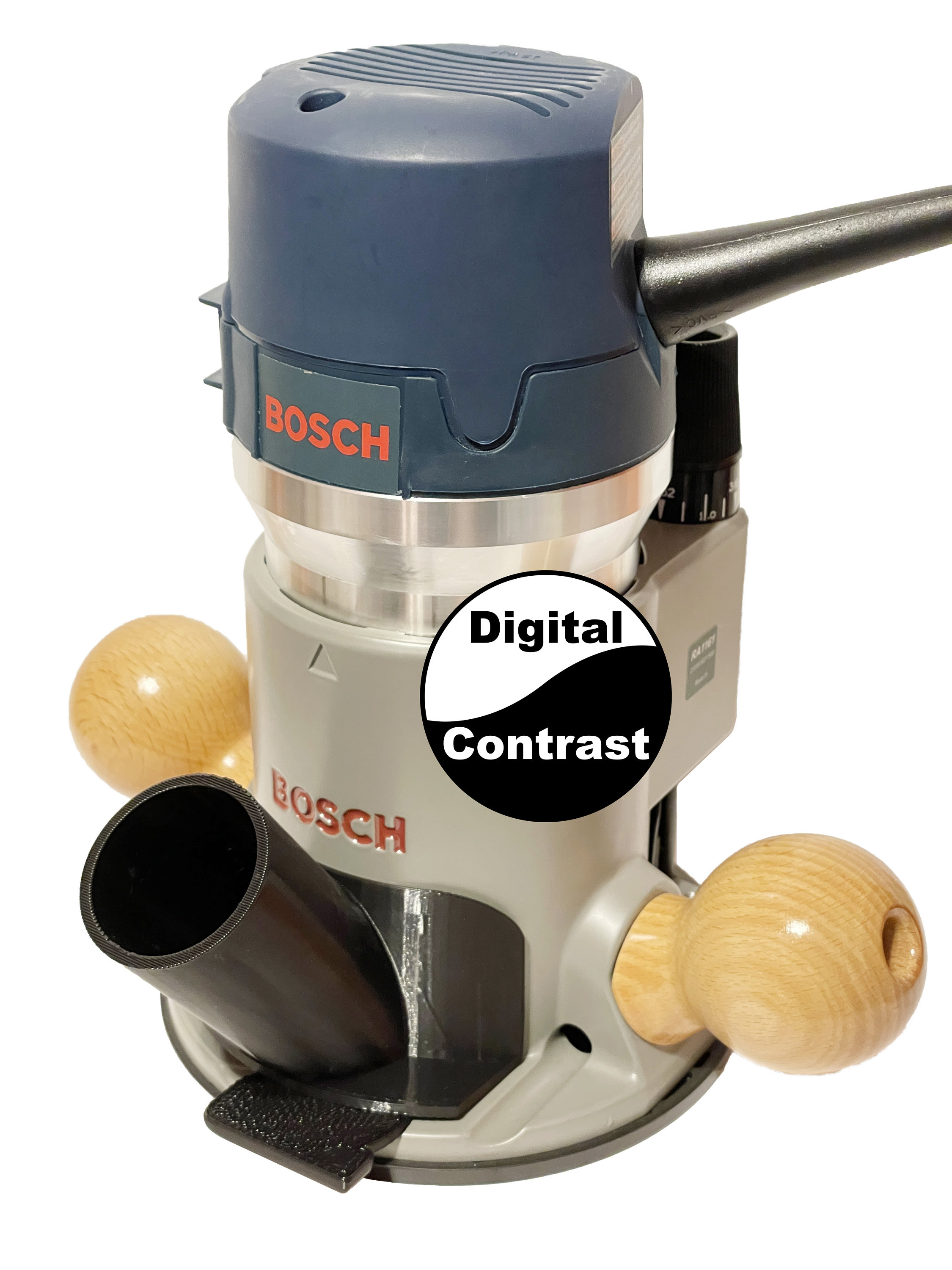 Bosch 1617 Fixed Base Router to Hose Adapter, Multiple Sizes to Choose ...