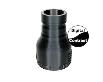 Hose adapter, DeWalt DWV9000 to various hose sizes