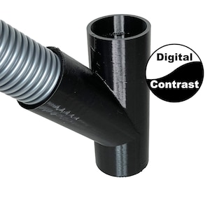Y-Adapter for Cen-Tec 1.25&quot; spiral hose (40mm OD), threaded connections
