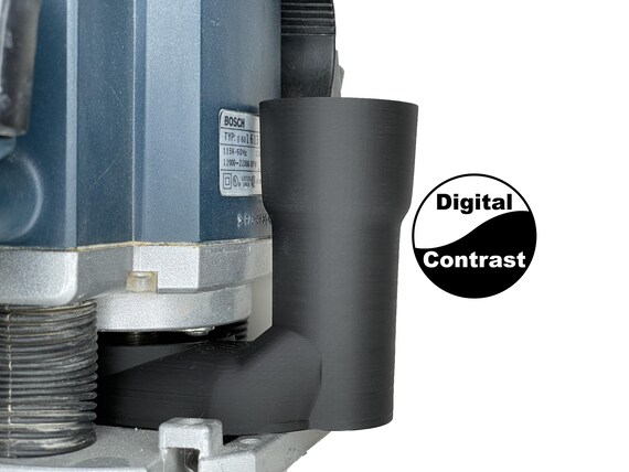 Bosch 1613EVS Plunge Router Hose Adapter - Etsy Bosch 1613EVS Plunge Router Hose Adapter - Etsy