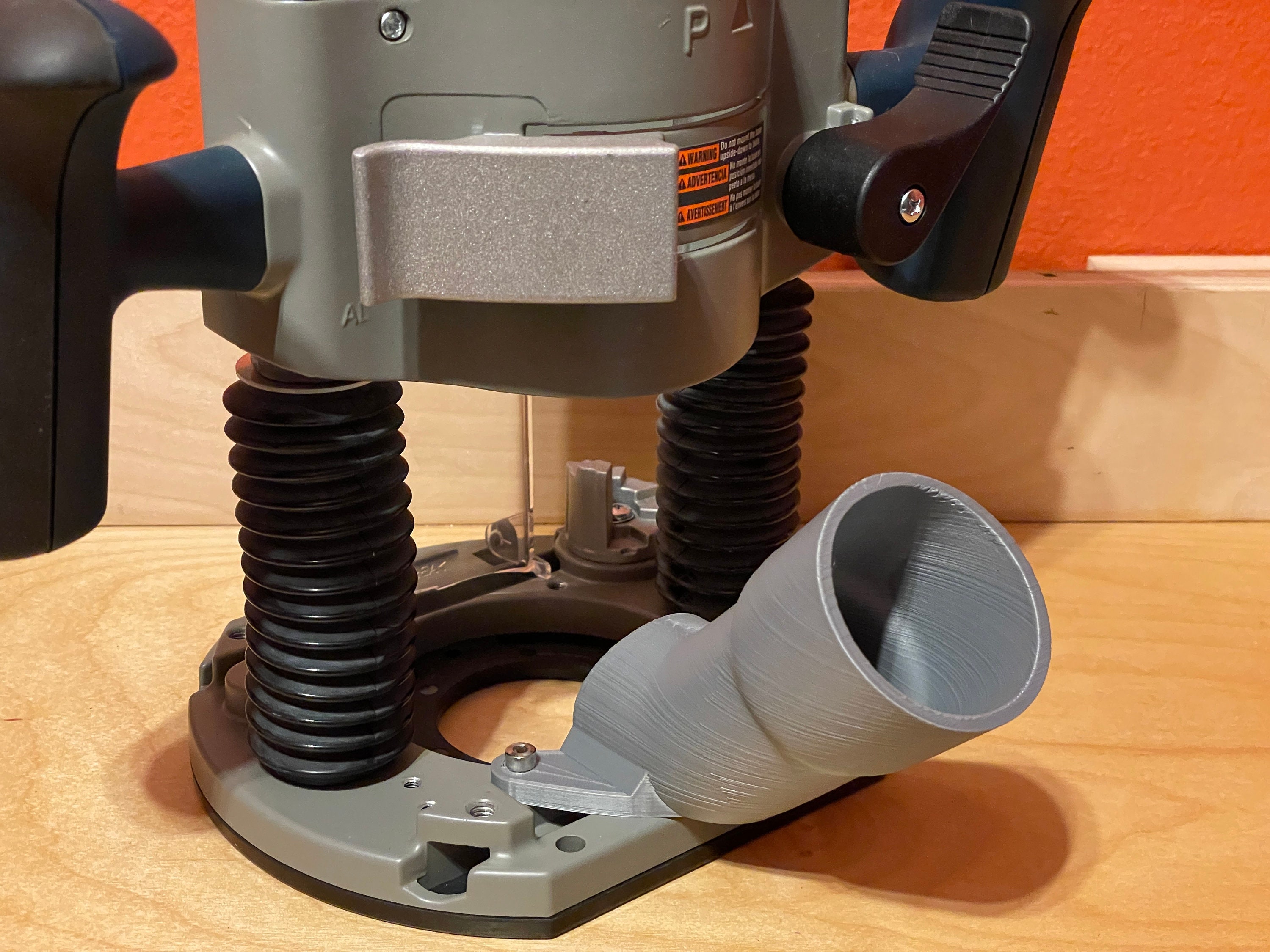 Bosch 1617 Plunge Router to Festool 
