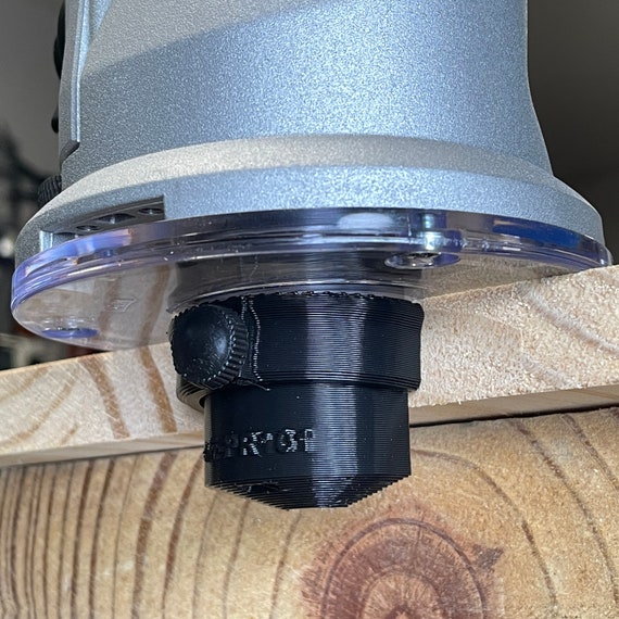 thumbnail image 2 of Dust Port For Bosch 1617EVS Router – Fits 1.25" Hose, Direct Connection To Router Base 2 of 10