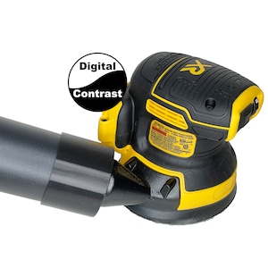 DeWalt power tool to 2.5&quot; flex hose & 2.25&quot; rigid hose adapter