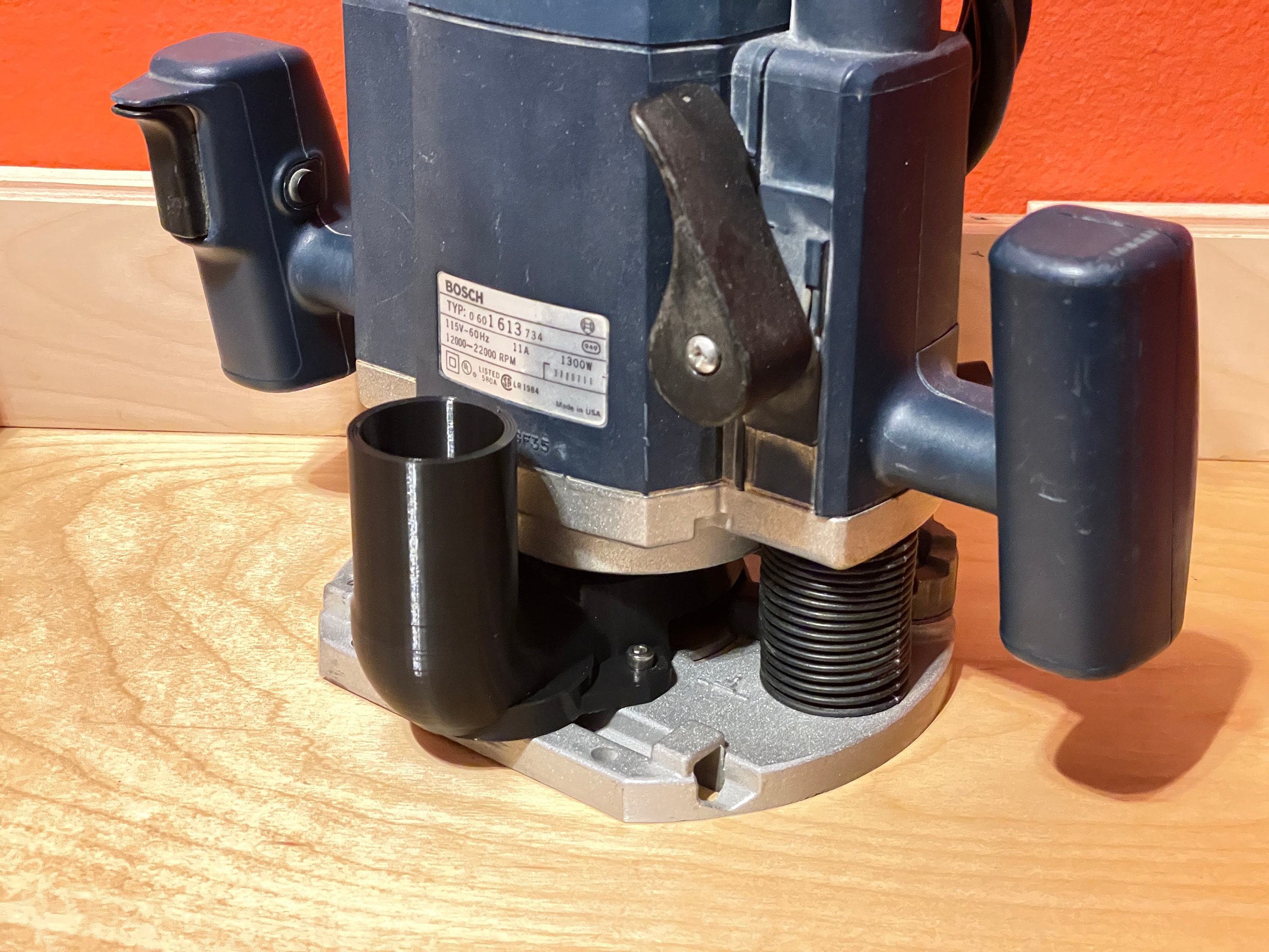 Bosch 1613 EVS Plunge Router Hose Adapter Etsy Canada