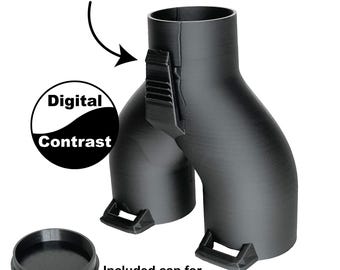 DeWalt style Y-Adapter, 3D printed
