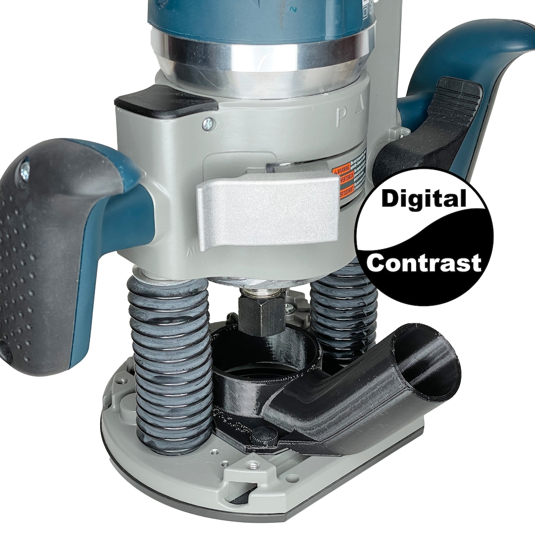 Bosch 1617 Plunge Router Dust Cover Hose Adapter With Shroud, Max 2