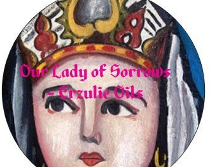 Featured listing image: Our Lady of Sorrows - Erzulie - Occult - Wicca - Hoodoo - Voodoo - Witchcraft - Magic - Anointing