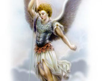 7 day candle Angel or Saint Michael Therapy novena prayer/mini readings JPG of email reading is included