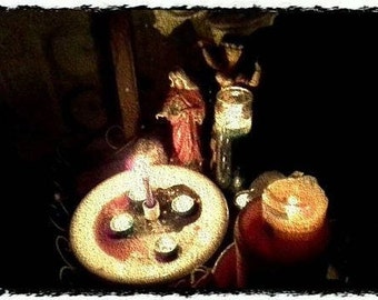 Saint Martha Dominator 2-3 day Vigil Chime Candle Service for Women difficult Relationships Images PDF thru out 3 days