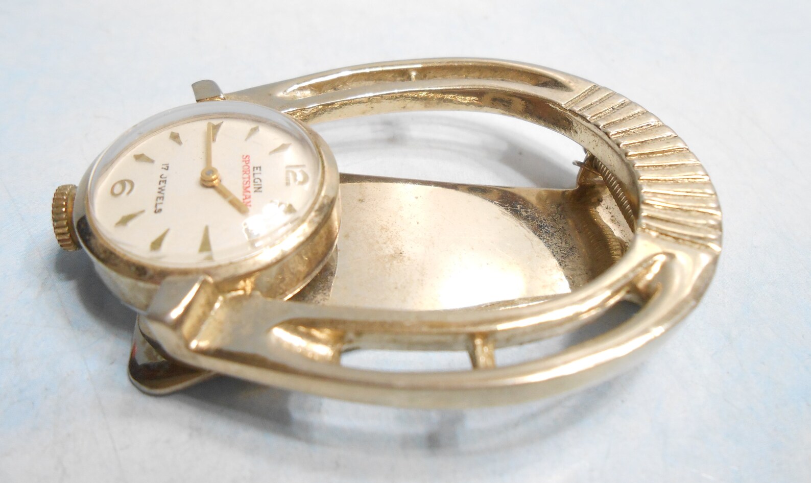 Elgin Sportsman 17 Jewels Horse Shoe Money Clip Watch manual | Etsy