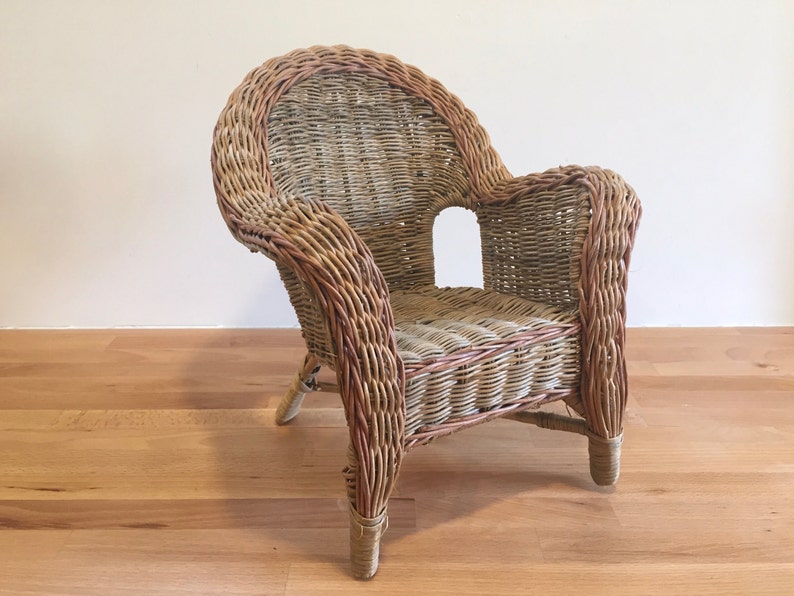 doll sized wicker chairs