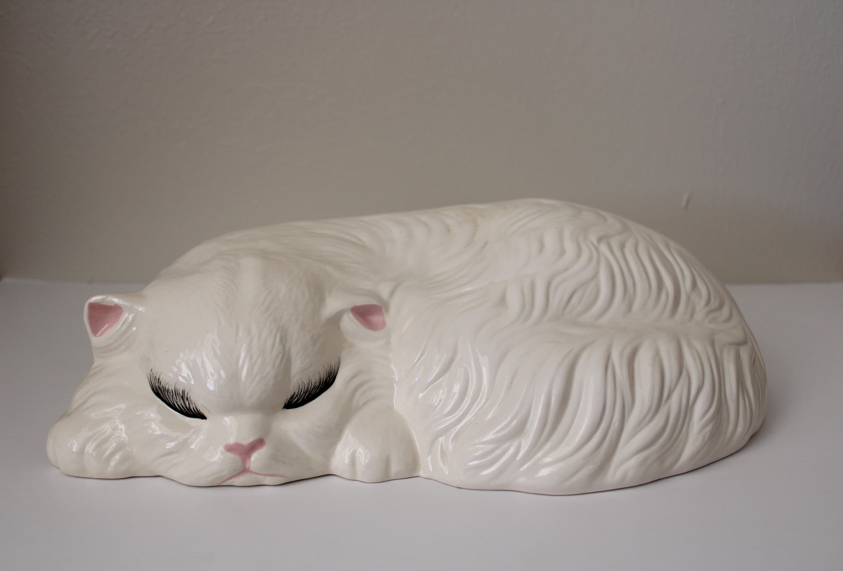 【suumaさま】vintage figure ୨୧ * 白茶 ふわふわ猫ちゃん suumaさま】vintage figure ୨୧ * 白茶 ふわふわ猫ちゃん vintage