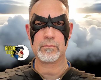 Máscara de disfraz de aprendiz - Máscara de ojos Superhéroe Cosplay Comic Con Nightwing Robin