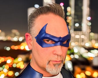 Máscara de disfraz de diácono: máscara de ojos de regalo, superhéroe, cosplay, cómic, Nightwing, Robin