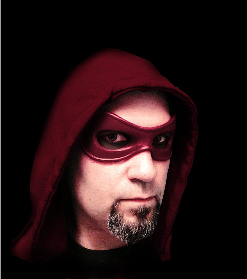 Arsenal Custom Eye Mask Red Green Arrow Superhero Eye Mask