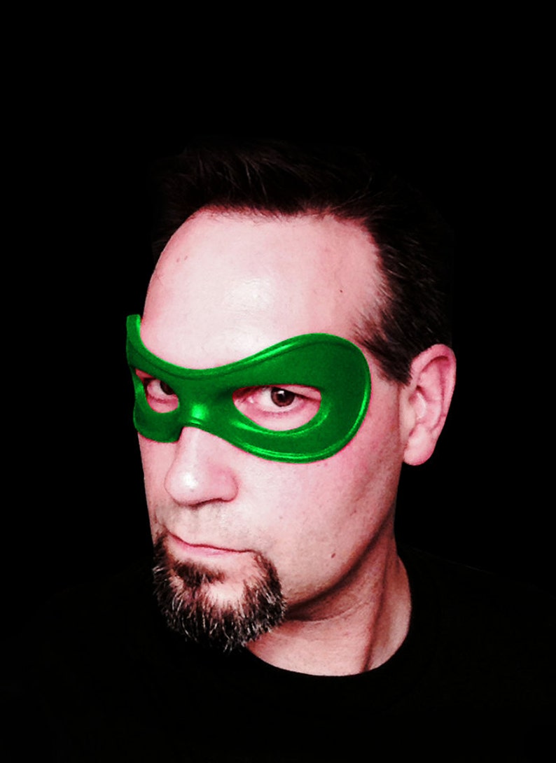 Arsenal Custom Eye Mask Red Green Arrow Superhero Eye Mask