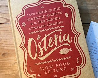 OSTERIA KOCHBUCH Lifestyle Italienische Rezepte Geheimtipps REISEFÜHRER Koch-Reisebuch Italien