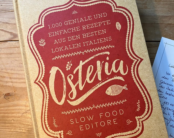 OSTERIA KOCHBUCH Lifestyle Italienische Rezepte Geheimtipps REISEFÜHRER Koch-Reisebuch Italien
