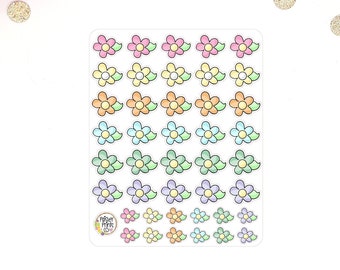 Flower Floral Spring Deco Planner Stickers