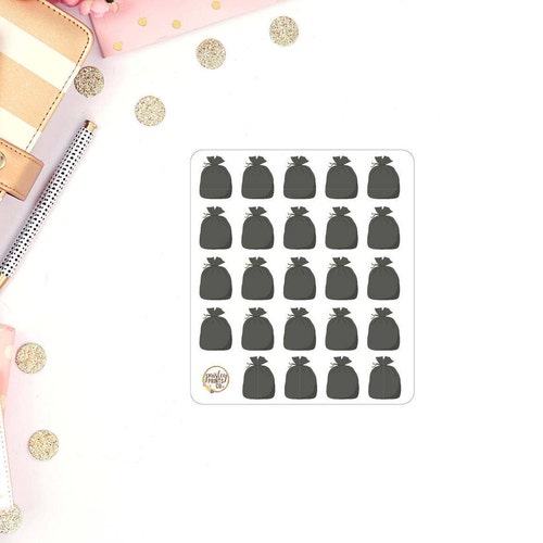 Recycle Bins Stickers Garbage Bags Stickers Trash Bag Etsy