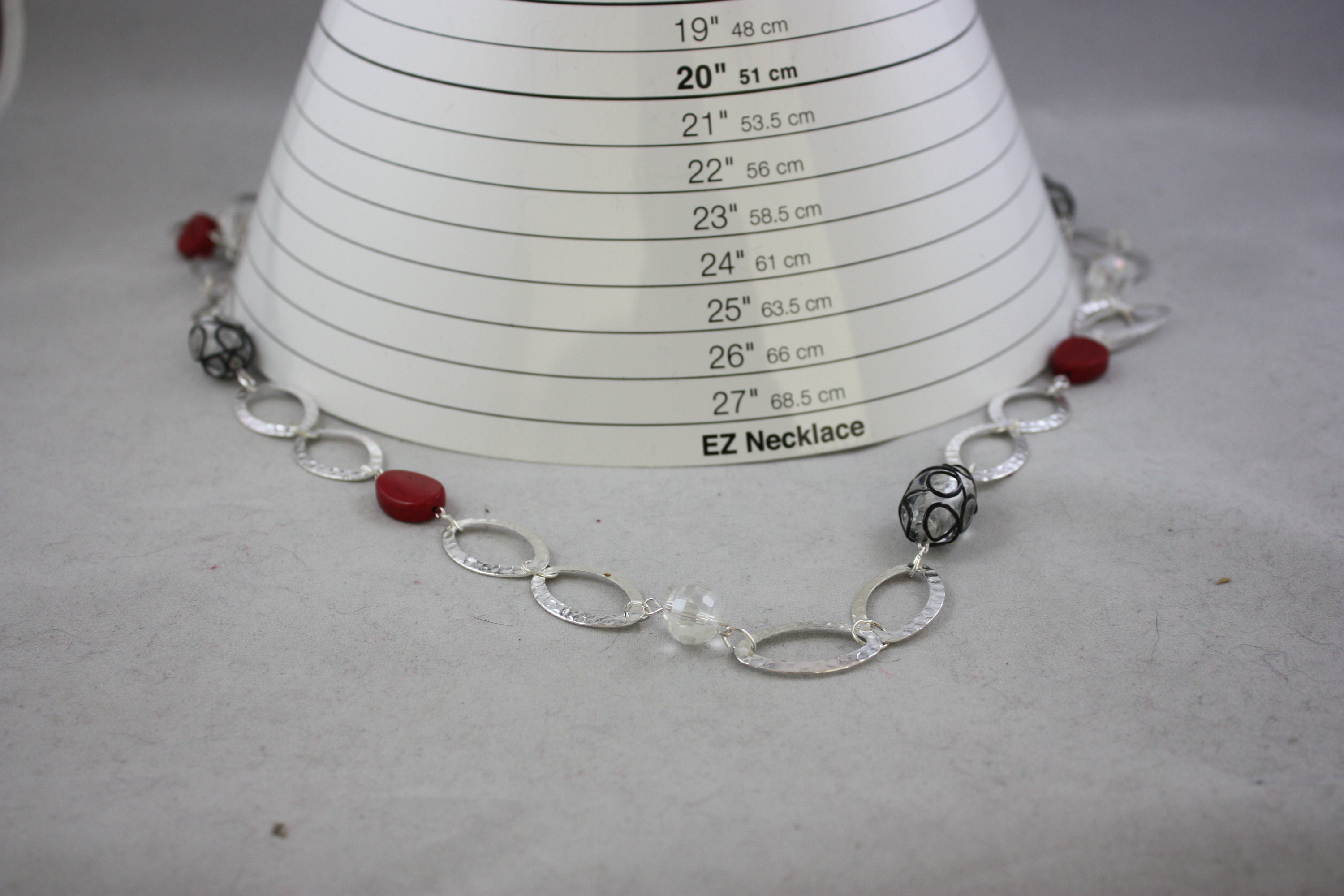 Nekclaces Bead Necklaces Link Necklaces Silver Necklaces - Etsy