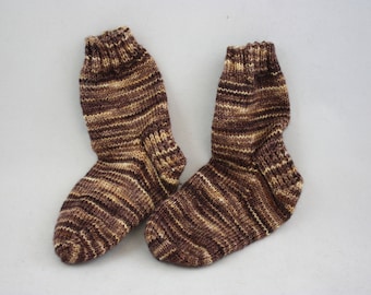 baby socks, socks, baby booties, brown baby socks, knit socks, hand knits, knits