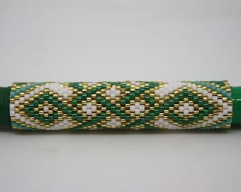 pens, bead covered pens, beaded pens, Celtic knot, Celtic,