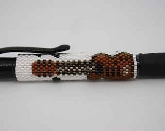 pens, bead covered pens, beaded pens, guitars, music,