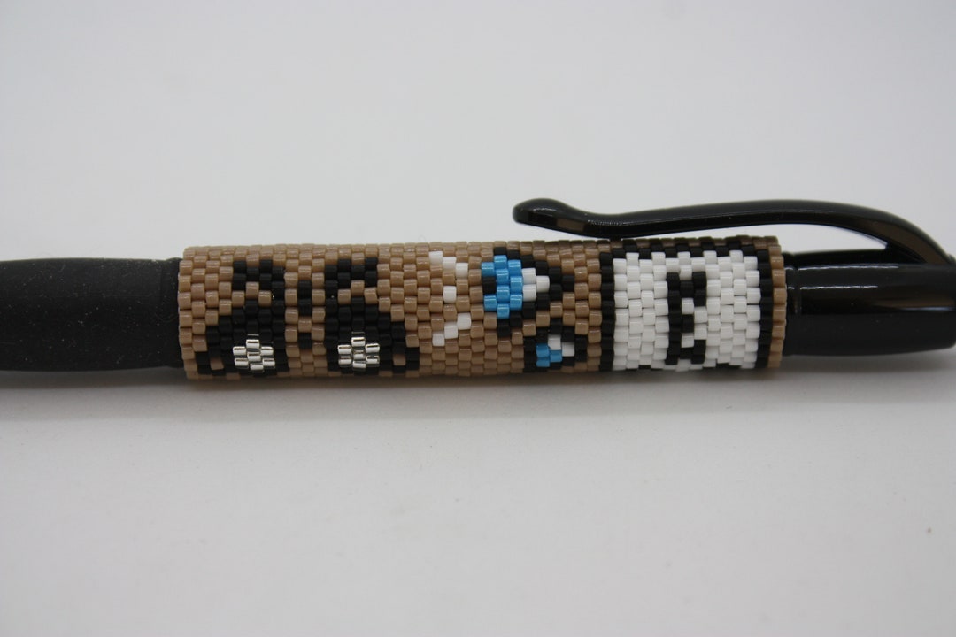 Kit DIY 12 Stylos Perles Chat Chien - Breloques Strass Bois Pour Création Personnalisée