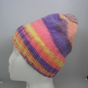 hats, women&#39;s hats, knit hats, slouchy hats, multicolor hats,