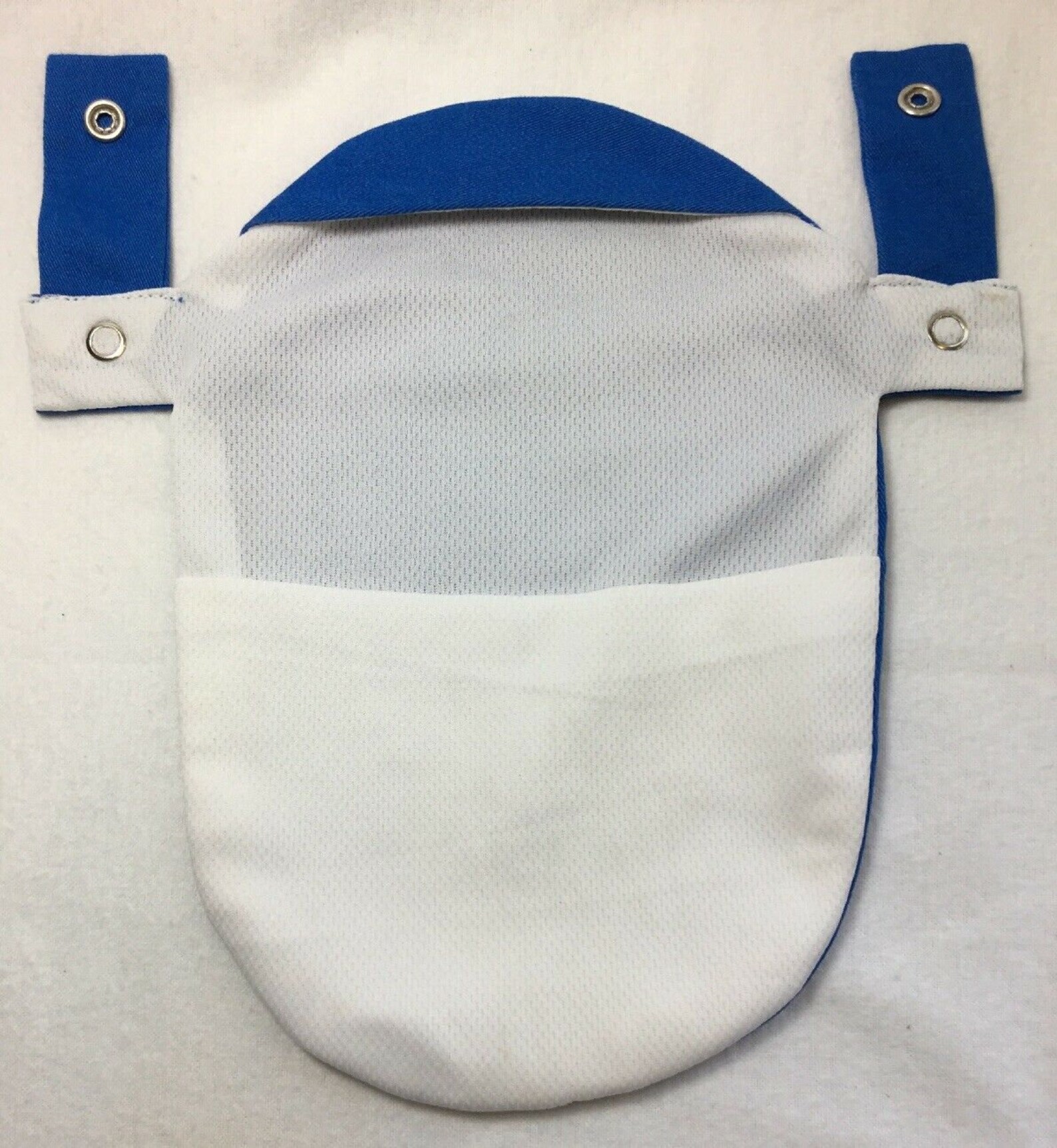 Blue Ostomy Colostomy Urostomy Pouch Bag Cover Snaps On for Use With
