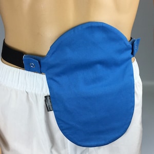 Stomie bleu clair Colostomie Urostomie Fastomy Brand Pouch Bag Cover - Snaps On- Pour une utilisation avec convaTec & Hollister Pouches