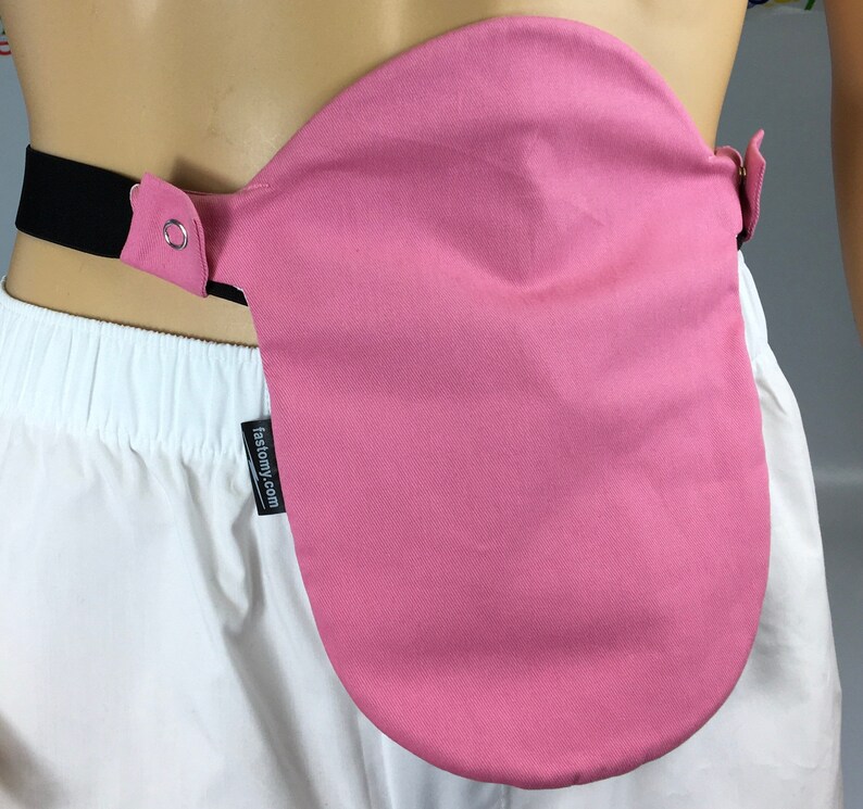 Pink Ostomy Colostomy Urostomy Fastomy Brand Pouch Bag Cover Snaps On