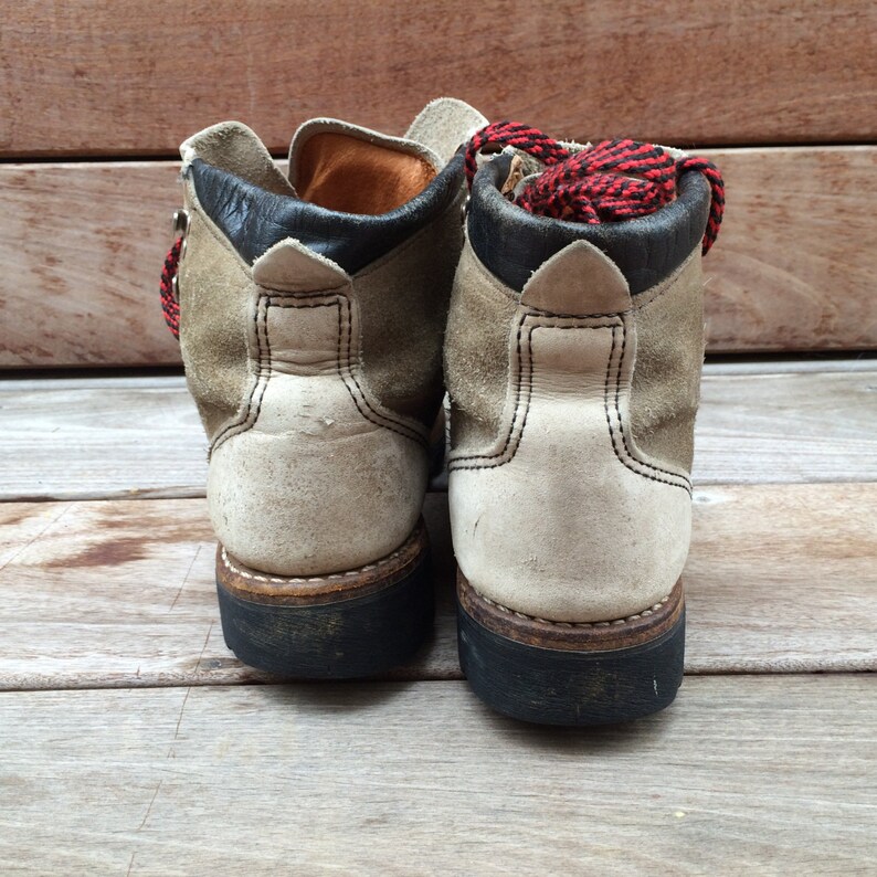 Vintage Hiking boots Women's 4 Vintage mountaineering Etsy