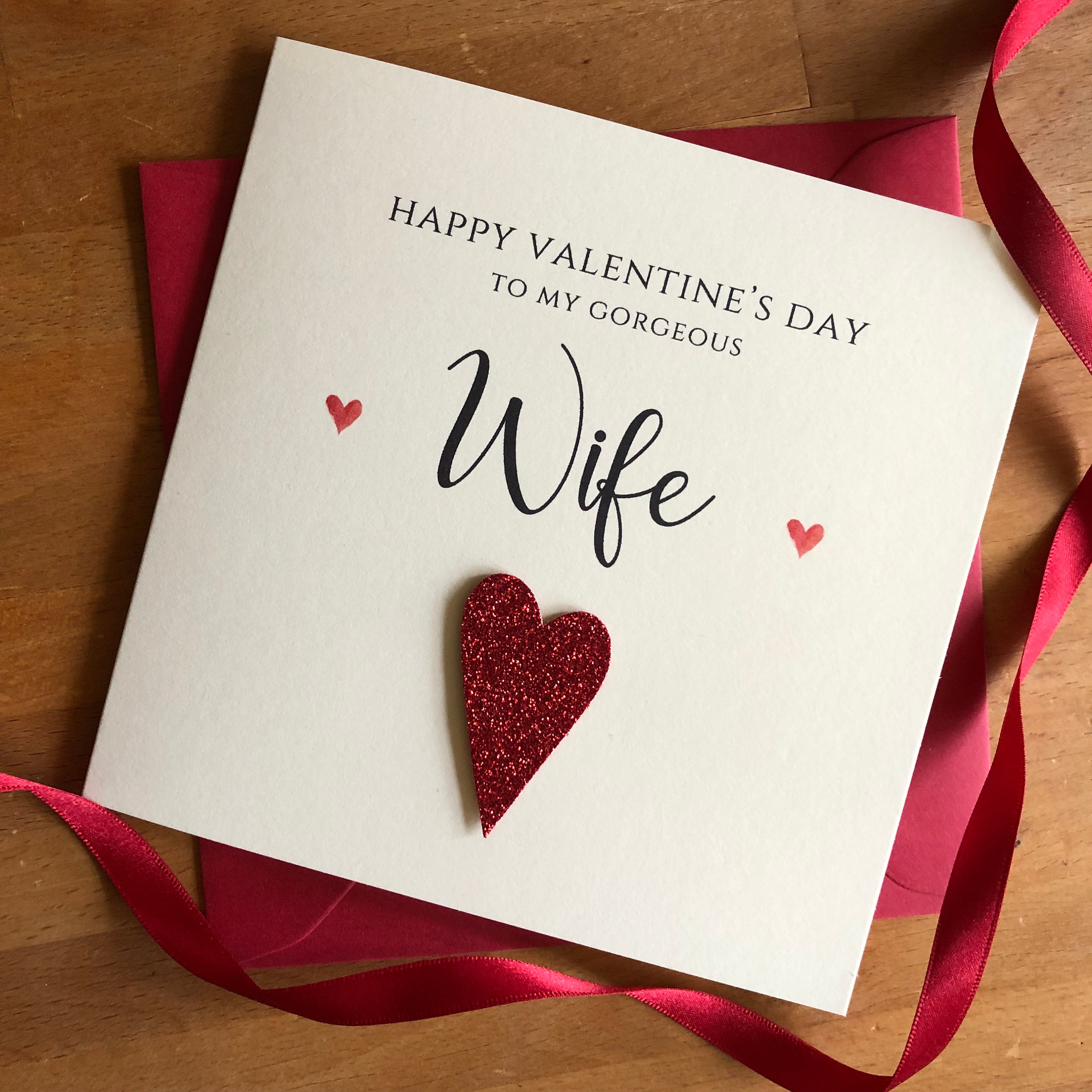 Sweet Valentines Day Card Quote Card For Him Her Boyfriend Wife - View #11