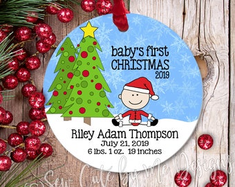 Personalized Baby's First Christmas Ornament: Keepsake Gift