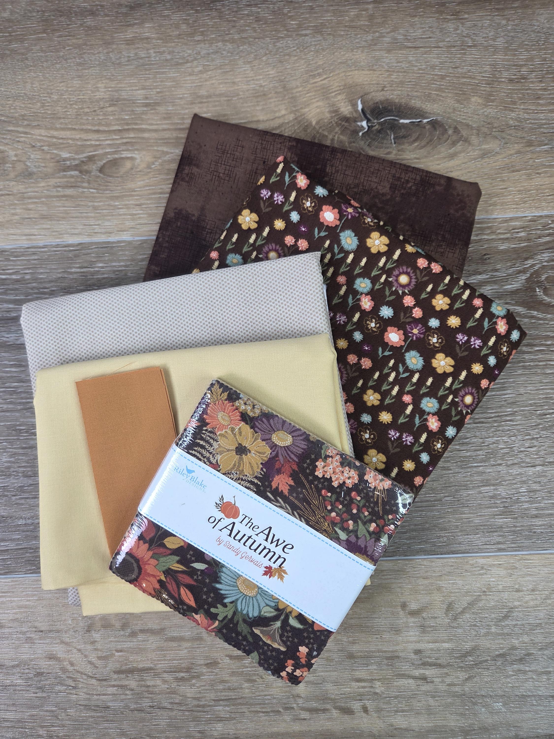 Turkey Trot Table Runner Pattern and Fabric Kit Sandy Gervais - Etsy