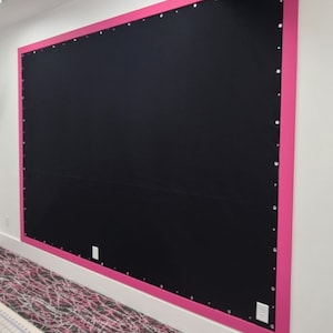 Quilt Design Wall Fabric Black no pins needed for Quilters to use during block placement and Quilt construction