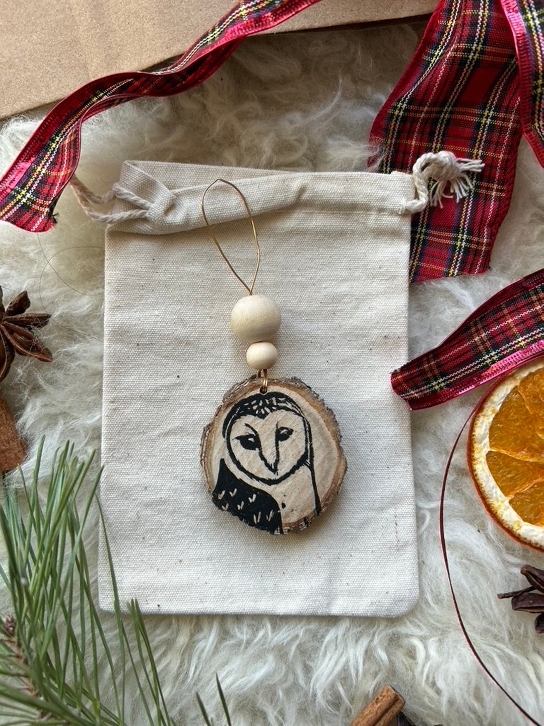 Handmade Wood Ornaments, Naturethemed, Christmas Tradition Etsy