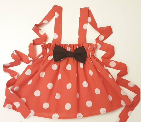 Baby red polka dot skirt 2025