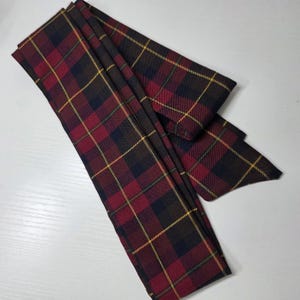 Damen Moderne Tartan Schärpe, Scottish Tartan Plaid Schärpe, Gürtel, Hochzeit Accessoires