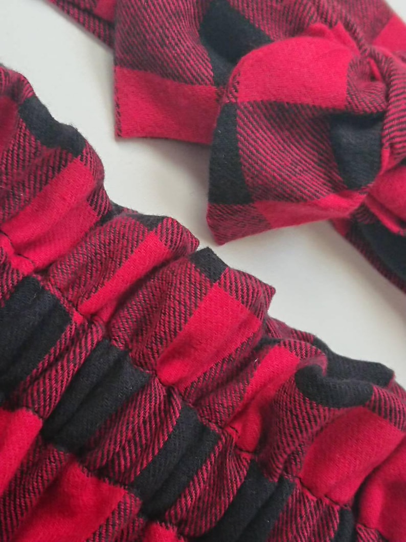Baby/'s Skirt and Headwrap Cute Baby Set Tartan Print Baby Girls Clothes NEW