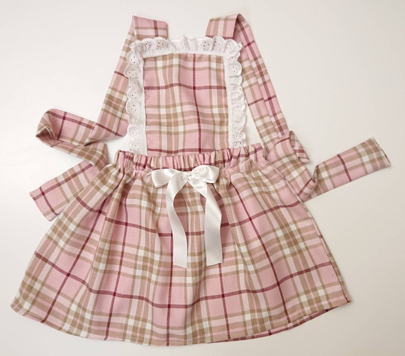 tartan pinafore dress baby