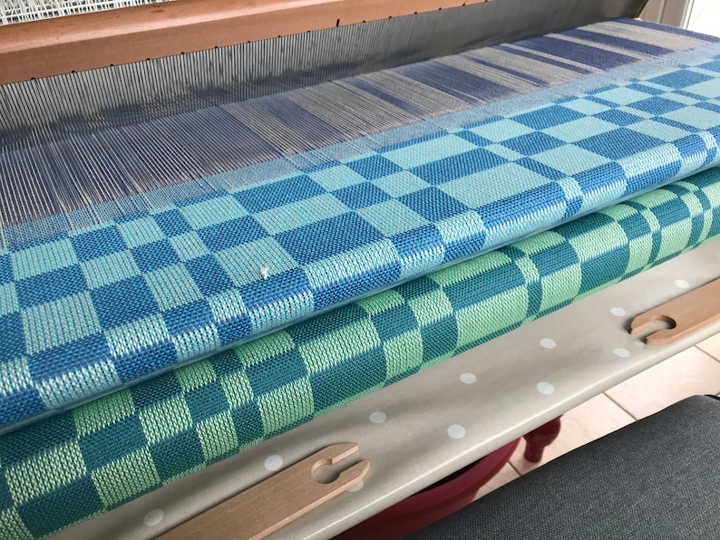 Handwoven Double Weave Blanket/throw Baby Blanket/lap Blanket Etsy