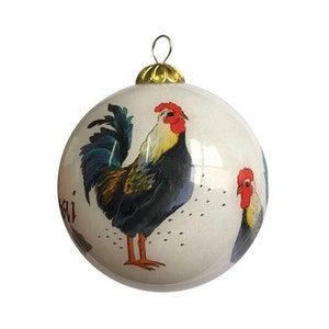 Handgeschilderde Kauai-haaneiland Hawaï-staatskaart culturele kunst messing filament kerstboom kerstversiering huis accentornament