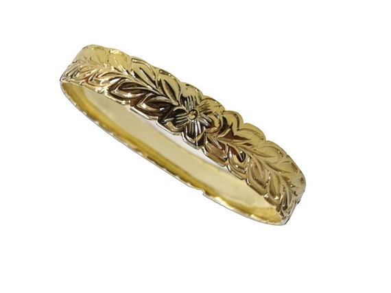 Copper filled gold bangle discount