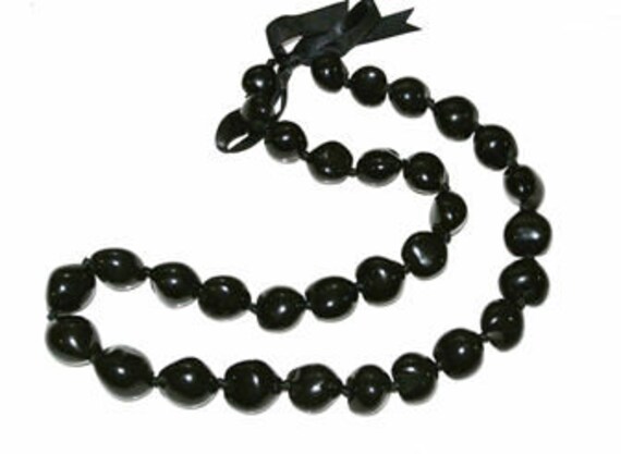 Hawaiian Nut Necklace Hawaii Lei 