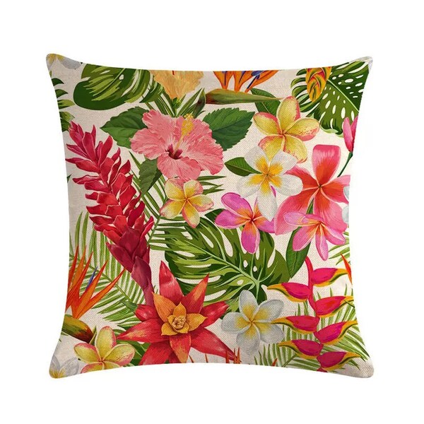 Tropical Pillow Case Etsy