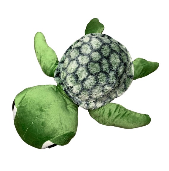 12 30cm Big Eye Green Sea Turtle Plush Stuffed Toy Emotional Support Stuffed Animals Etsy UK